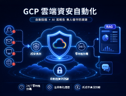 GCP 雲端資安自動化：結合 SCC 與 Gemini，打造「自動阻擋＋AI 寫報告」無人值守防護鏈