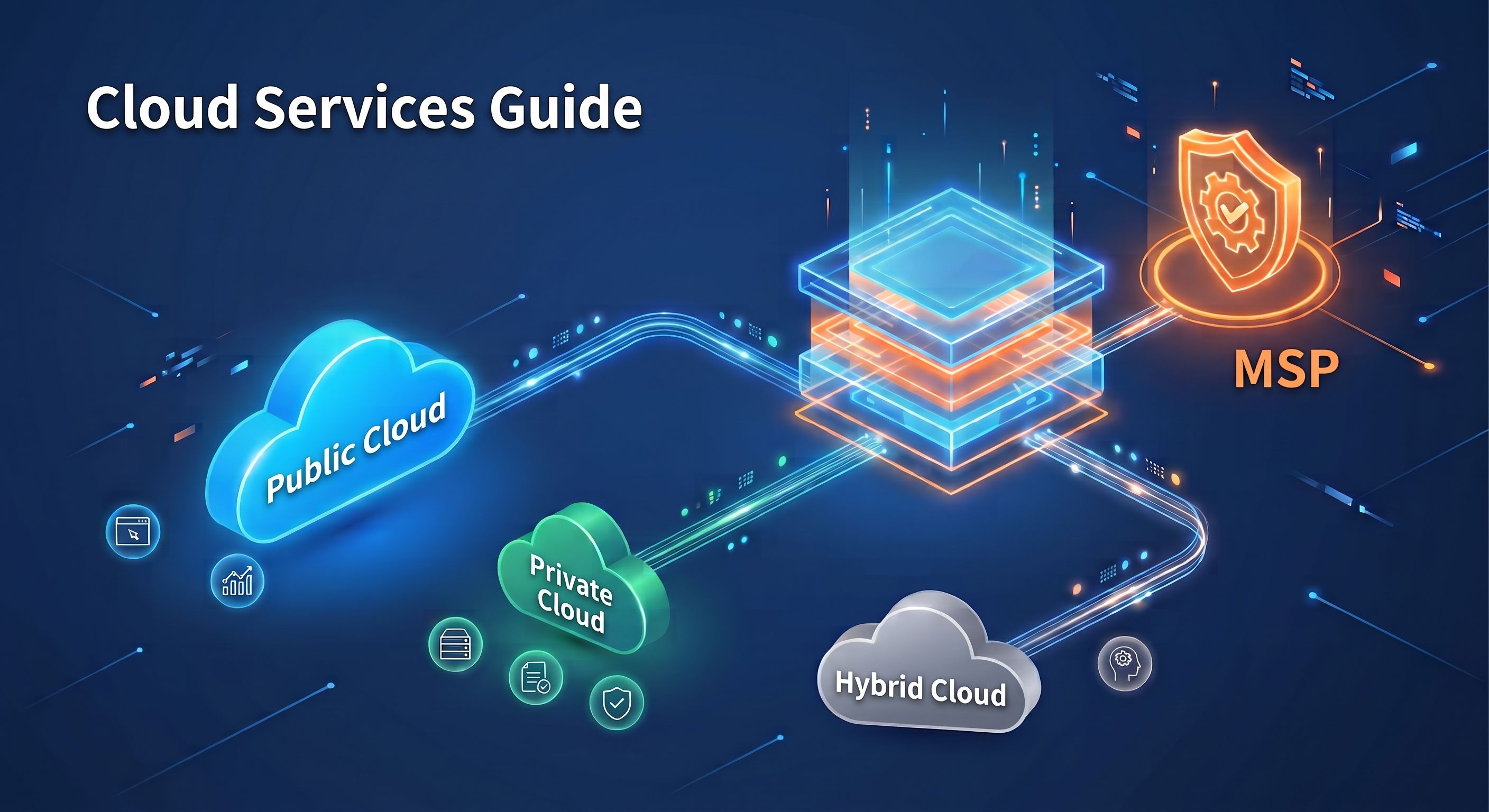 Cloud Services Guide: 3 Major Service Models, Deployment Methods, and Enterprise Applications at a Glance