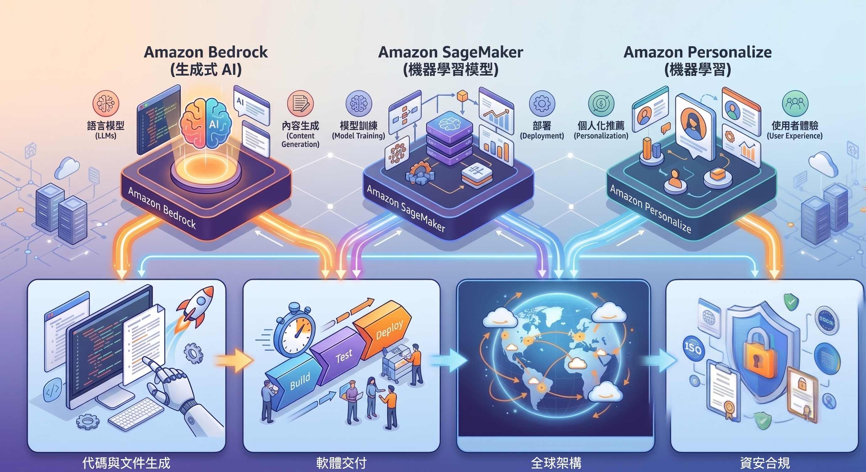 雲力橘子攜手雷技資訊(Logic Solutions):以 AWS AI 賦能 高彈性雲端架構,驅動全球軟體開發與創新服務