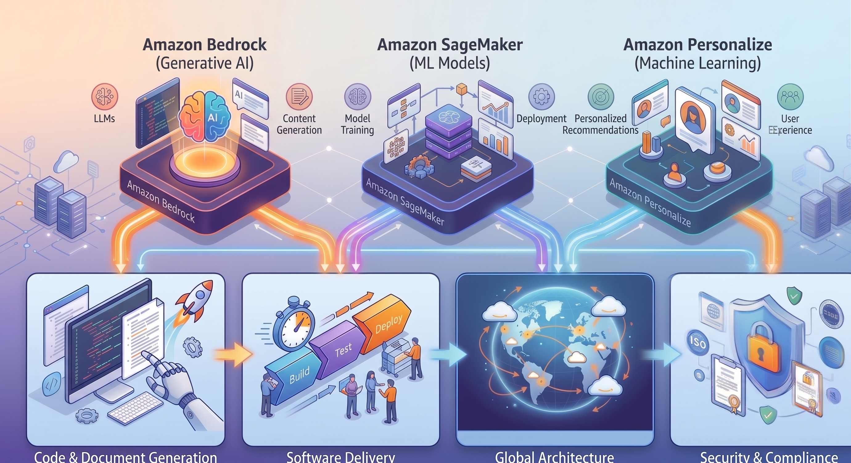 gamania CloudForce Partners with Logic Solutions: Empowering Highly Flexible Cloud Architecture with AWS AI to Drive Global Software Development and Innovative Services