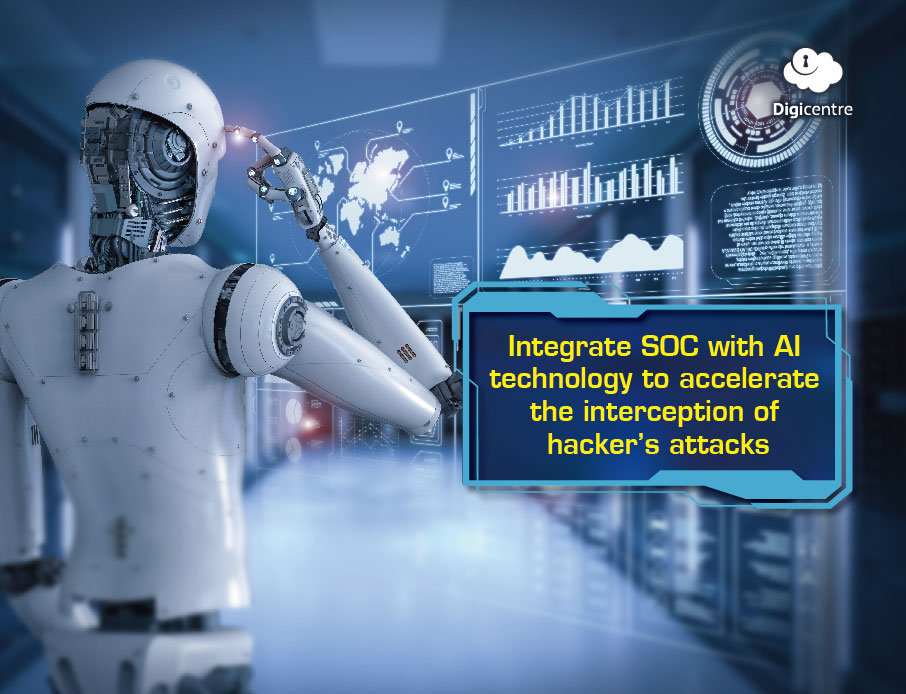 Gamania CloudForce SOC combined with AI joint defense can accelerate the interception of hacker attacks, turning the weapon against its owner, and countering AI attacks of enemies  