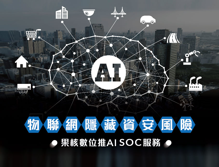 物聯網隱藏資安風險 雲力橘子推AI SOC服務