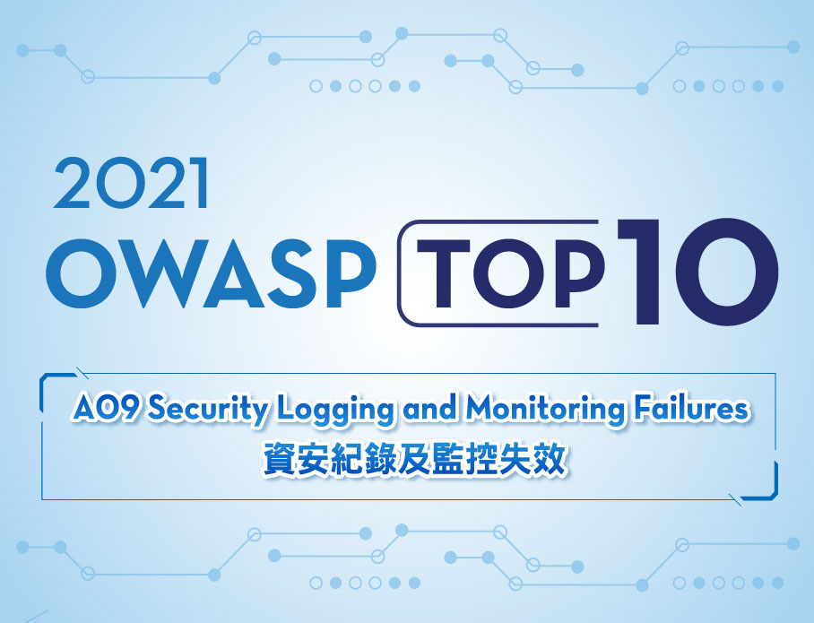  2021 OWASP Top 10 A09資安紀錄與監控失效